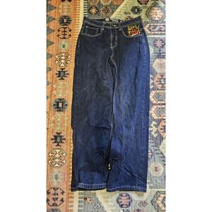 Ninth Hall Idle Rinse Blue Denim Jeans in SIZE 4